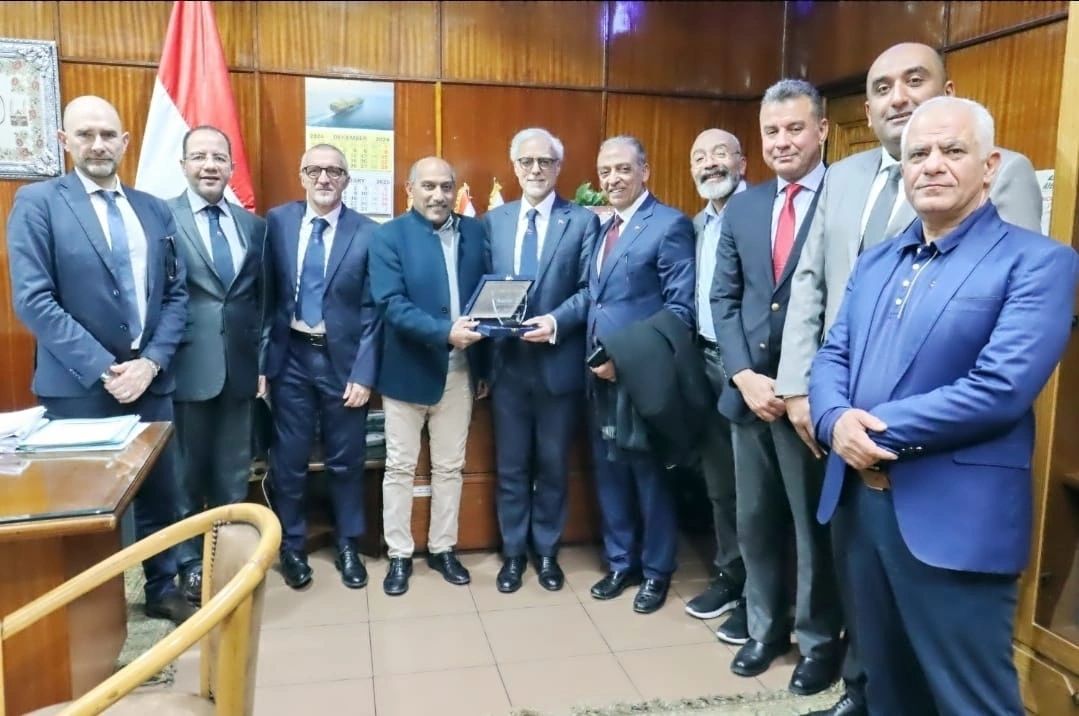 Alexandria Container & Cargo Handling Company Welcomes Delegation from Ignazio Messina & C.